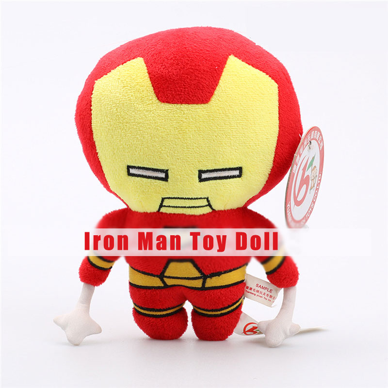 Iron Man Plush Toys Different Heights Creative Cartoon Dolls for Children